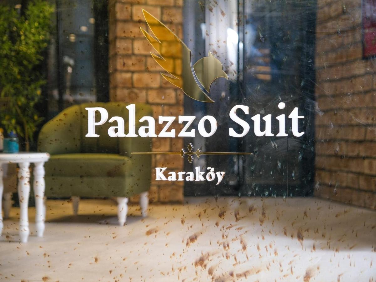 Palazzo Suit Karakoey Istanbul Exterior foto
